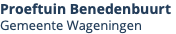Proeftuin Benedenbuurt Gemeente Wageningen
