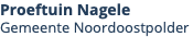 Proeftuin Nagele Gemeente Noordoostpolder