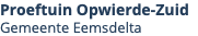 Proeftuin Opwierde-Zuid Gemeente Eemsdelta