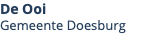 De Ooi Gemeente Doesburg