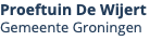 Proeftuin De Wijert Gemeente Groningen