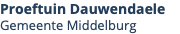 Proeftuin Dauwendaele Gemeente Middelburg